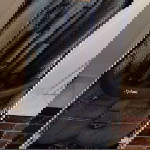 Inglesina Trilogy System Duo Village Denim stroller frame white like new