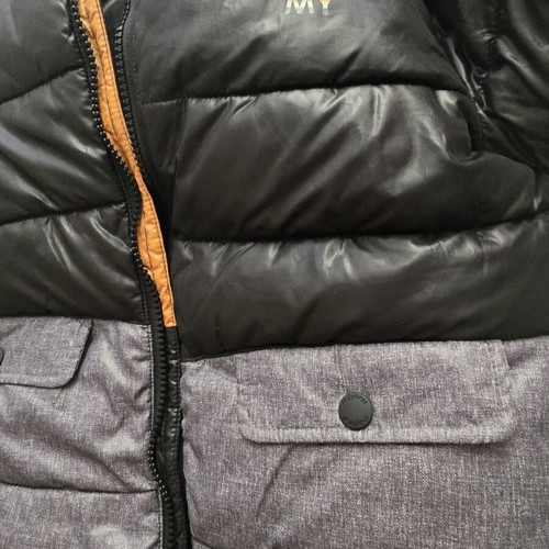 Mayoral boys' jacket like new, size 116 cm, black and grey