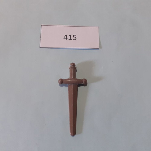 Playmobil sword Nuremberg 415 used, nickel wear