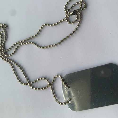 Jägermeister military dog tag pendant like new