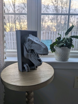 T-Rex book nook like new