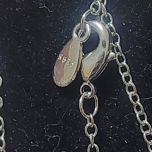 Bee Necklace new with blue and purple enamel, glows in the dark, A.L.E.