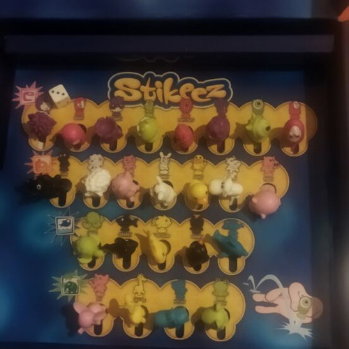Stikeez collectible album with board game, Lidl 2014