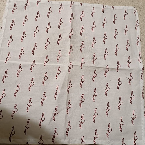 Olympic Airways cotton vintage pocket handkerchief