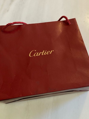 Cartier paper bag like new, 22x26 cm