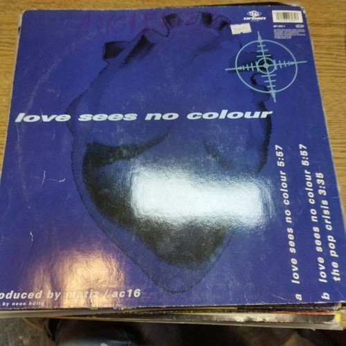 U96 Love Sees No Colour vinyl record used