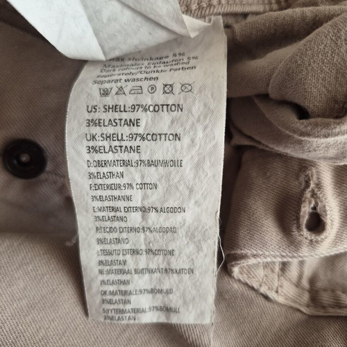 2Y DNM Beige Jogger Pants used, size 34