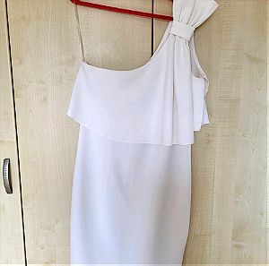 Λευκό φόρεμα Large