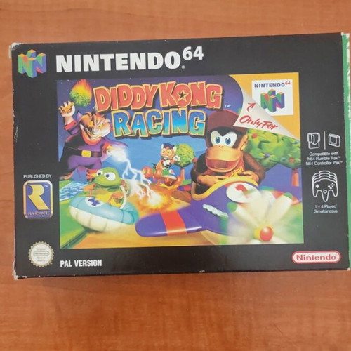 Nintendo 64 Diddy Kong Racing like new PAL edition