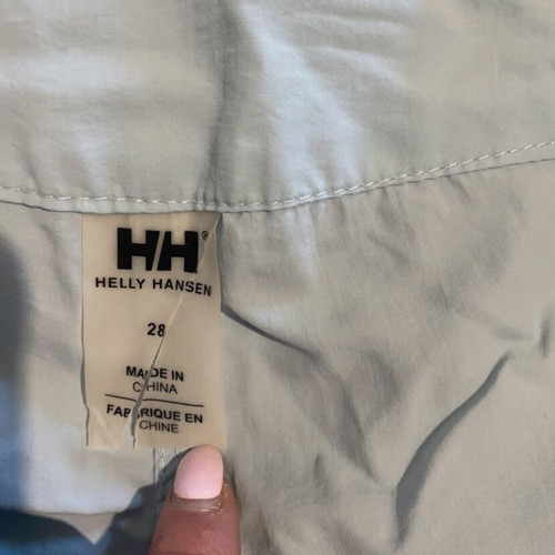 Helly Hansen blue shorts with pockets, drawstring, like new