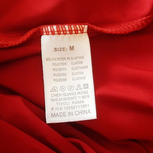 Baby-doll summer set new, elastic, size M, red