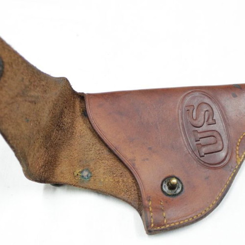 1954 U.S Army Leather Holster for Colt 0.38 Revolver used