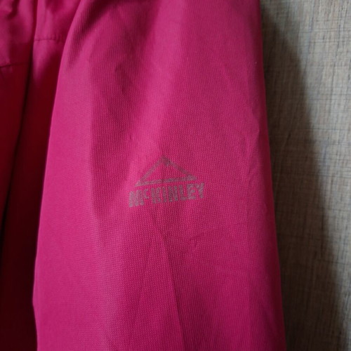 McKinley fuchsia jacket used, size M 38 10, detachable fleece lining