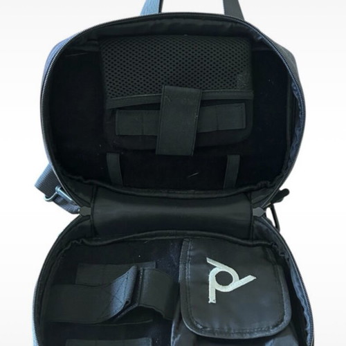 Zelda Nintendo Switch Carrying Case like new, gray