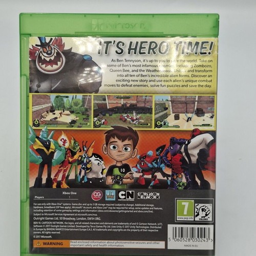 Ben 10 Xbox One game