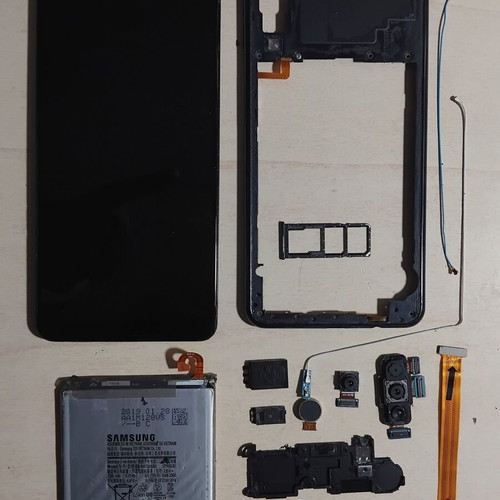 Samsung Galaxy A7 2018 SM-A750FN used spare parts