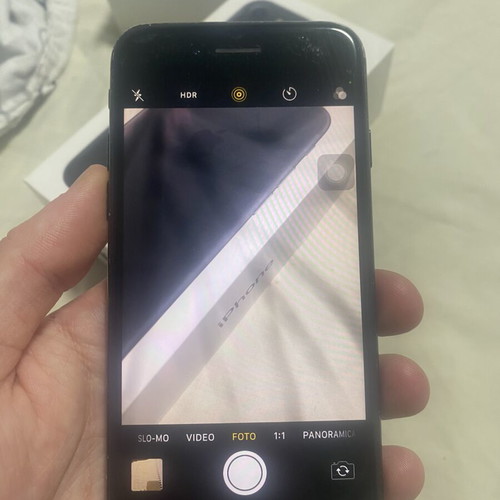 iPhone 7 Black 32GB used with damaged camera and intact screen