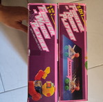 Neon Kid Fighter Wagon Playset vintage, 2 τεμάχια της δεκαετίας του '80 μεταχειρισμένο