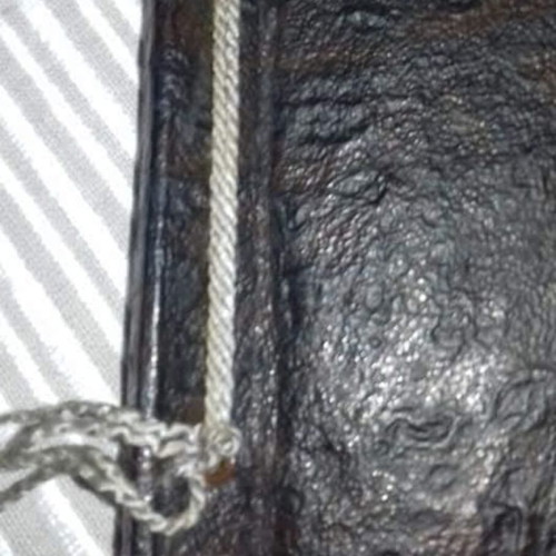 Leather-bound photo album of German Occupation Forces 1940 like new