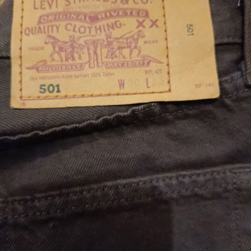 Levis Strauss jeans used, brown, size S