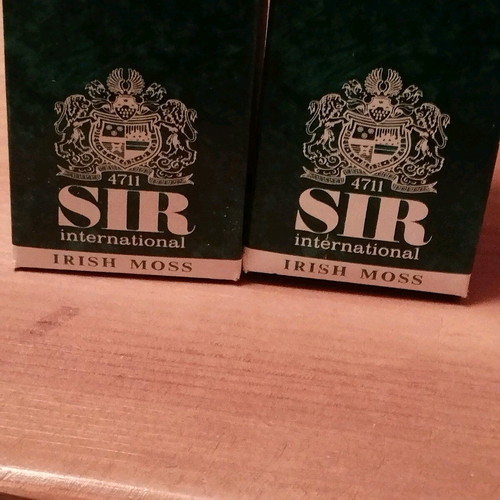 Sir Irisch Moss Hai Cream vintage, 2 pcs, like new