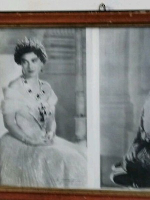 Photos King Paul and Queen Frederica authentic, like new
