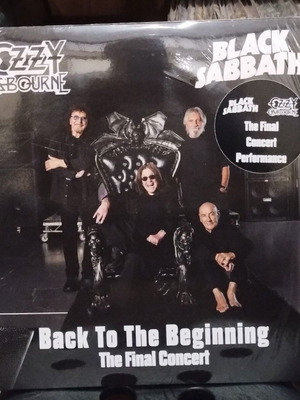 Black Sabbath Back To The Beginning 2LP бели винили с 2 плаката нови