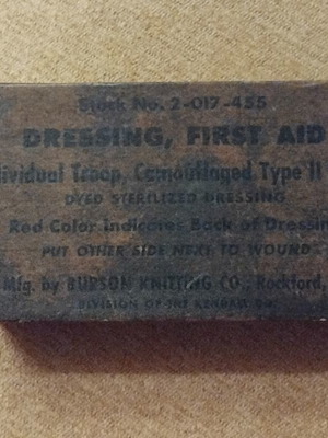 American Individual Dressing 1960 like new, rare