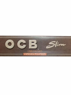OCB Virgin King Size Slim cigarette paper 32 leaves new