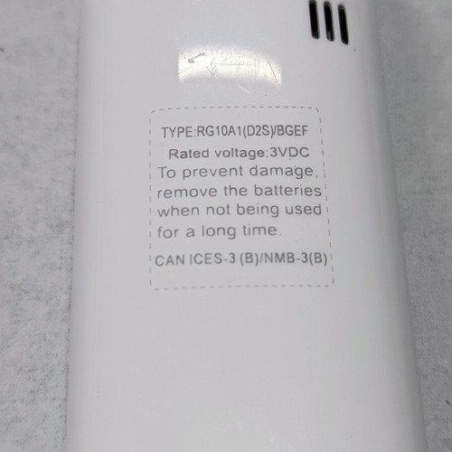Inventor RG10A remote control used