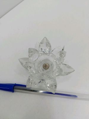 Crystal figure candlestick new from Austria