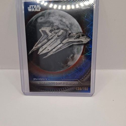 Star Wars Hyperspace 2025 Bo-Katan Kryze's Gauntlet Starfighter Blue card like new