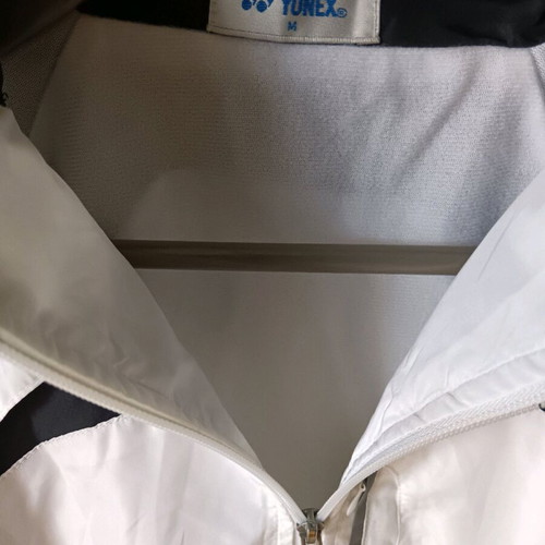Yonex sports tracksuit white with black design size M men's new
