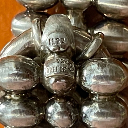 Ilias Lalaounis Vintage Silver 925 Bracelet like new, 75g