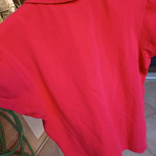 Champion polo shirt Heritage fit like new, pink, size L