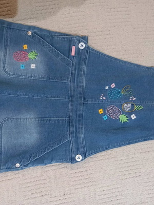 Boboli σαλοπέτα τζην κοντή μεταχειρισμένη για 5 ετών, μέγεθος 110