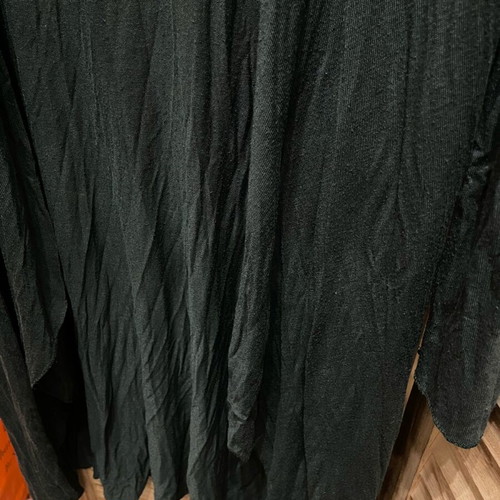 Toi & Moi Long Lightweight Cardigan Asymmetric Cypress Green Like New