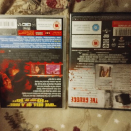 Ultimate 2000s Horror Double Feature DVD Bundle like new