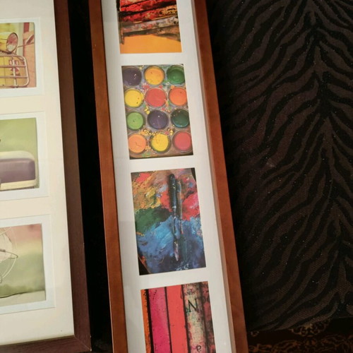 Modern frames like new, set of 2 pieces 73x18 and 53x26 cm