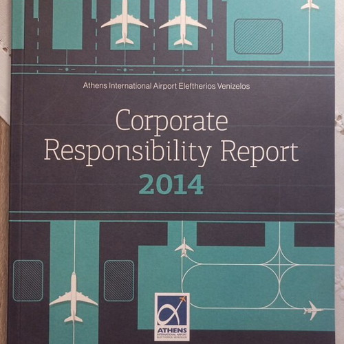Corporate Responsibility Report 2014 Athens International Airport new