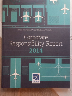 Corporate Responsibility Report 2014 Athens International Airport new