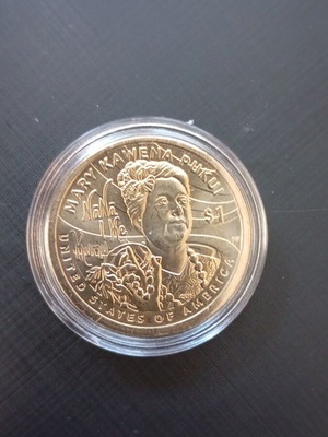 Mary Kawena Pukui Native American Dollar Uncirculated Coin New