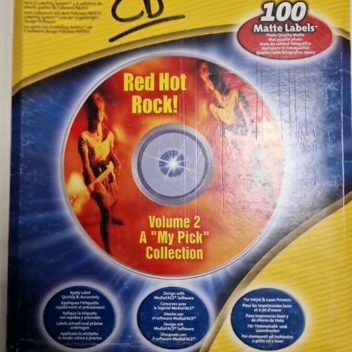 CD/DVD labels like new
