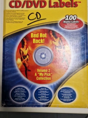 CD/DVD labels like new