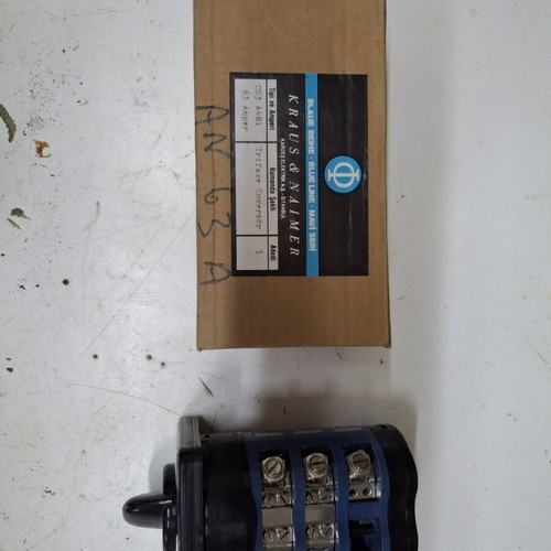 Kraus & Naimer CG3 A401 63A Three-Phase Cam Switch New