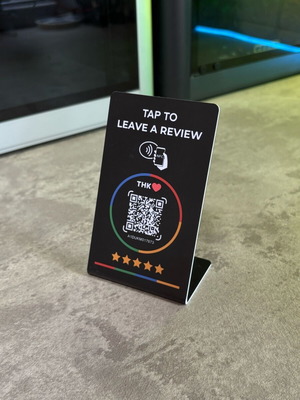 Google Review NFC base like new for business ratings