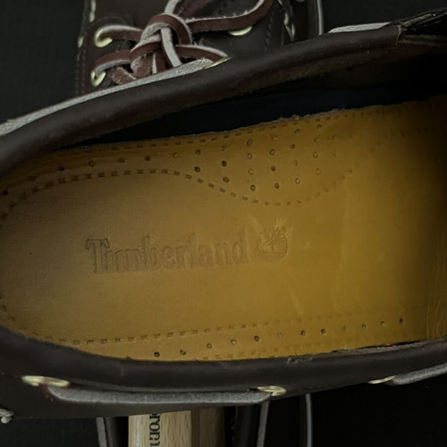 Timberland Boat 74035 leather men's shoes, size 45, brown