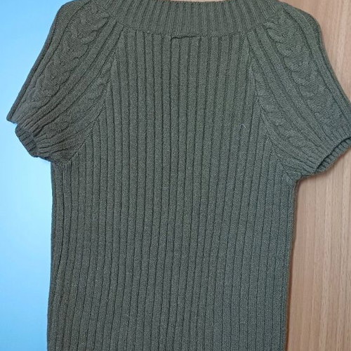 Knitted Kazaka blouse new in khaki color