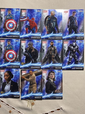 Marvel Topps Chrome Set collection new in special box