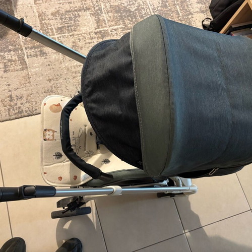Inglesina Trilogy baby stroller used with accessories